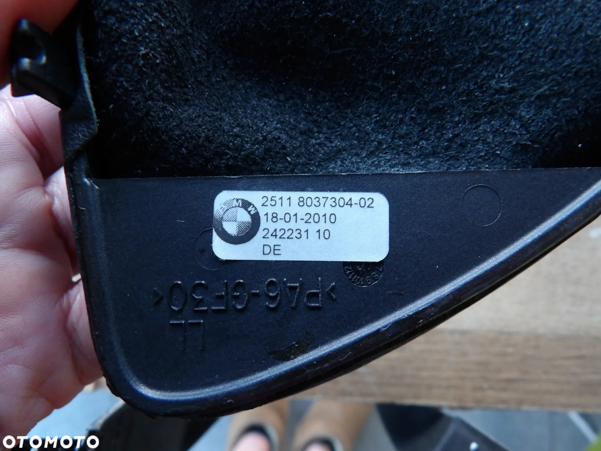 BMW - E81 - M PAKIET - EUROPA - GAŁKA I MIESZEK ZMIANY BIEGÓW - 8037304 - 2
