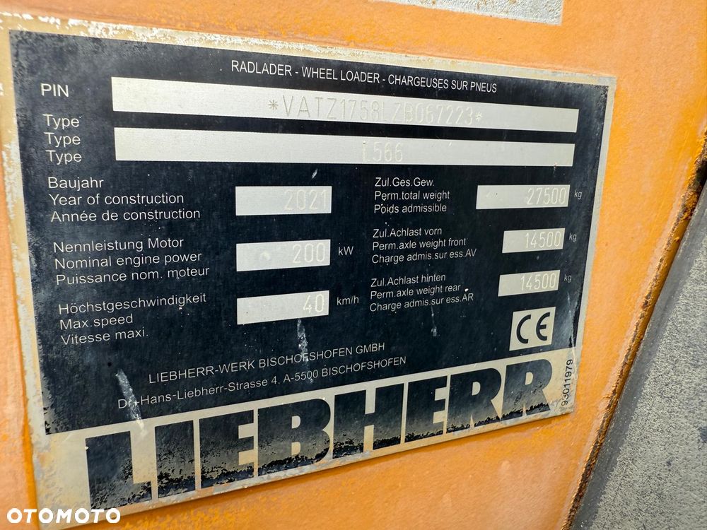 Liebherr 566 Xpower Super Stan 7700 MTH, 2021 Ładowarka - 14