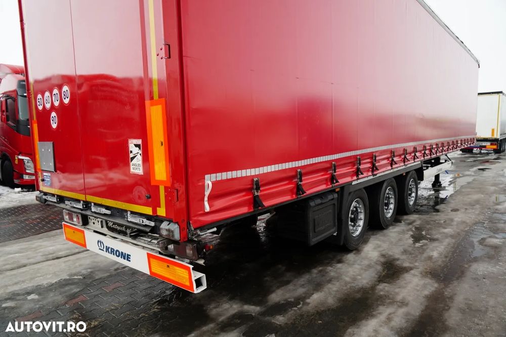 Krone CORTINĂ KRONE / MEGA / PUNȚĂ RIDICATĂ / ACOPERIȘ RIDICAT / PLATFORMĂ JOSĂ / - 13