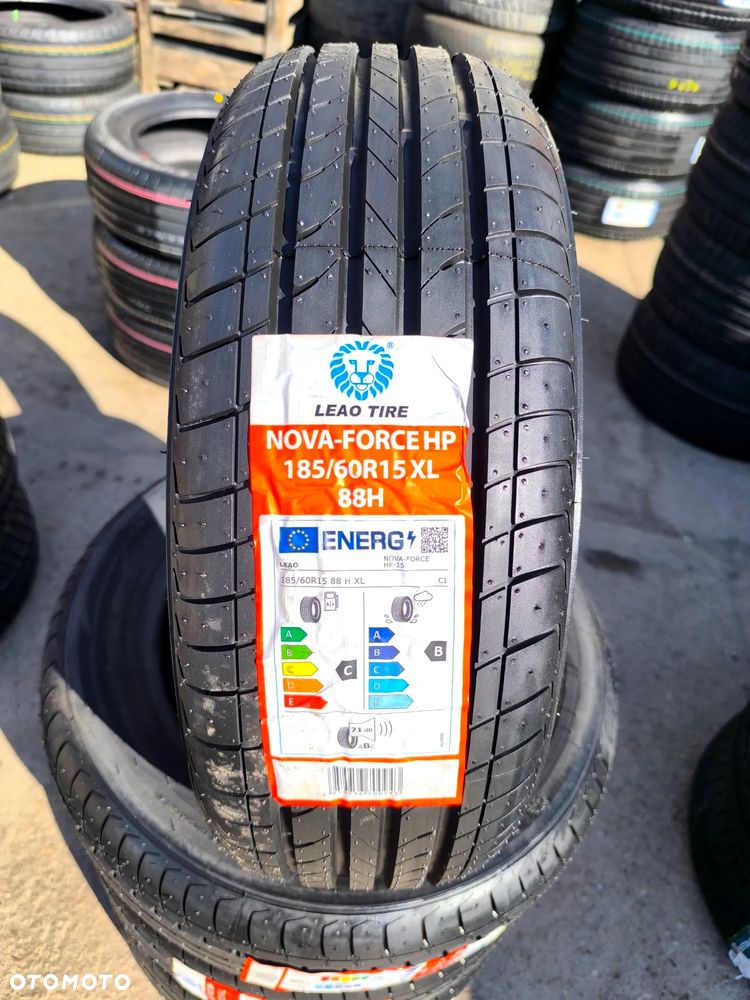 185/60R15 88H XL NOWE Opony Letnie Lato LEAO TIRE NOVA-FORCE Legnica ALU-RAD jak 195/55 - 5