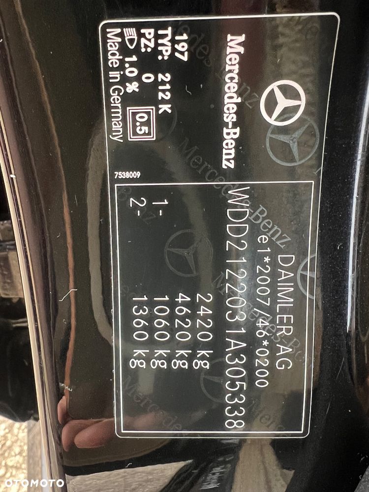 Mercedes-Benz Klasa E 250 CDI DPF BlueEFFICIENCY Automatik Elegance - 15