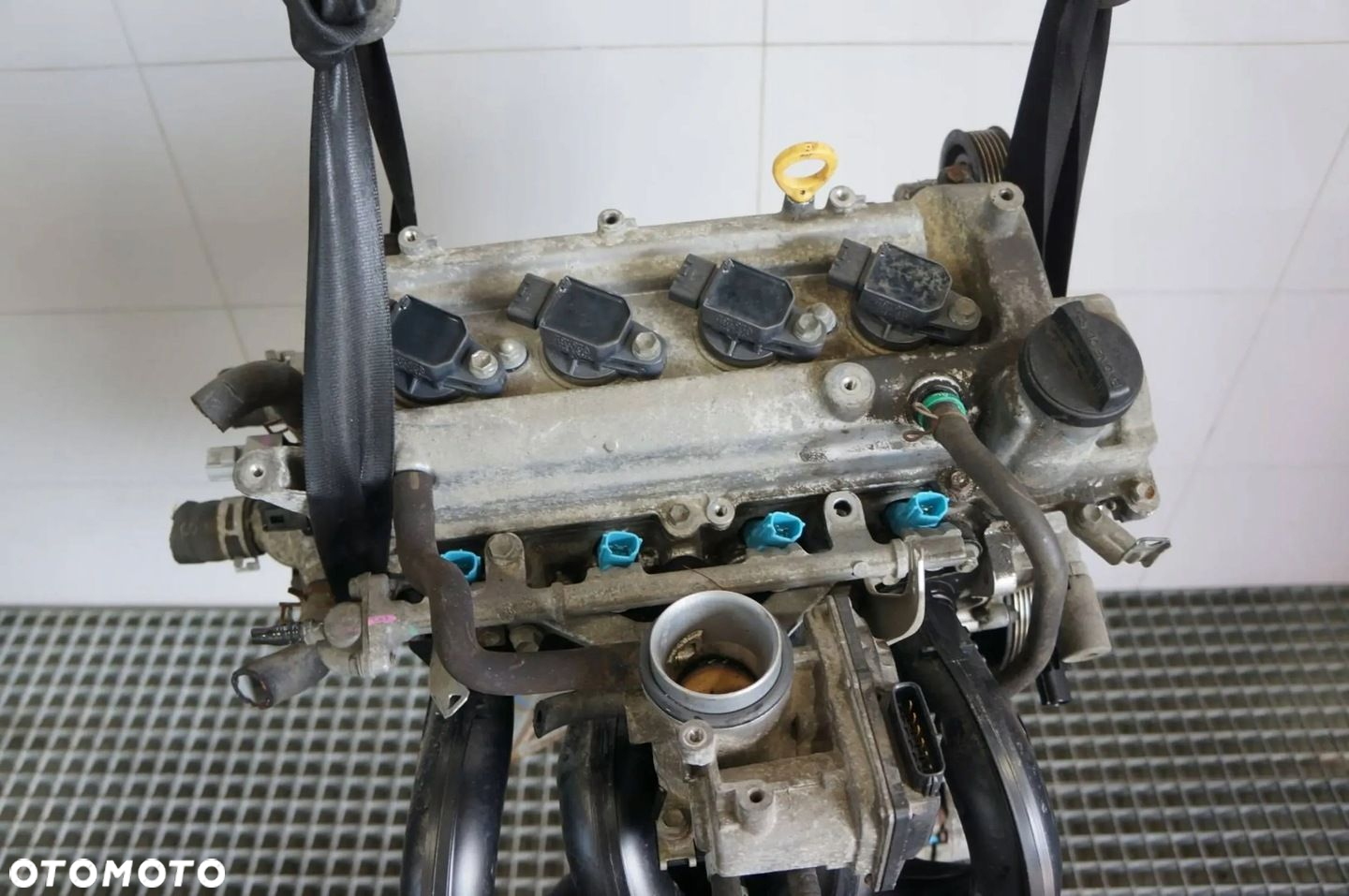 SILNIK KOMPLETNY BLOK GŁOWCIA 1.3 VVTI TOYOTA YARIS II 2SZ-FE 2S-P72L - 6