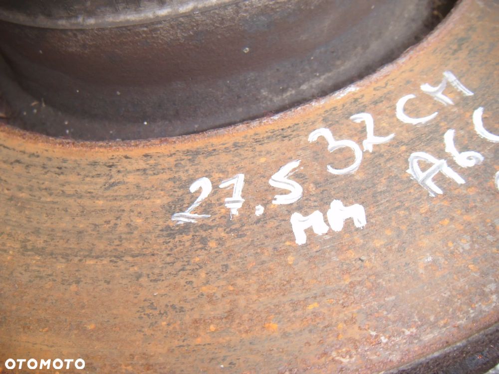 audi a6 c6 swap hamulców przód 320cm tarcze i zaciski - 6