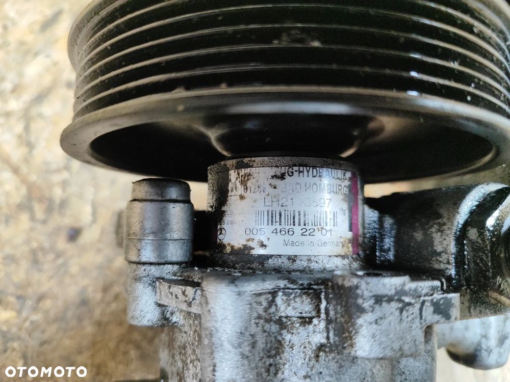 pompa wspomagania 0054662201 + Zbiornik płynu wspomagania układu kierowniczego A0004602583 do silnika 3,5V6 M272 do Mercedes-Benz ML W164 R W251 E W211 X164 4,7 V8 - 6