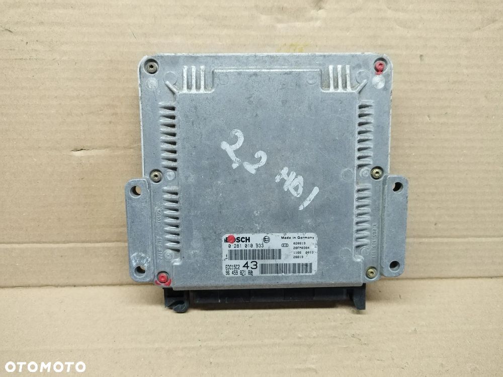 STEROWNIK MODUŁ KOMPUTER SILNIKA Peugeot 607 9645987180 - 2