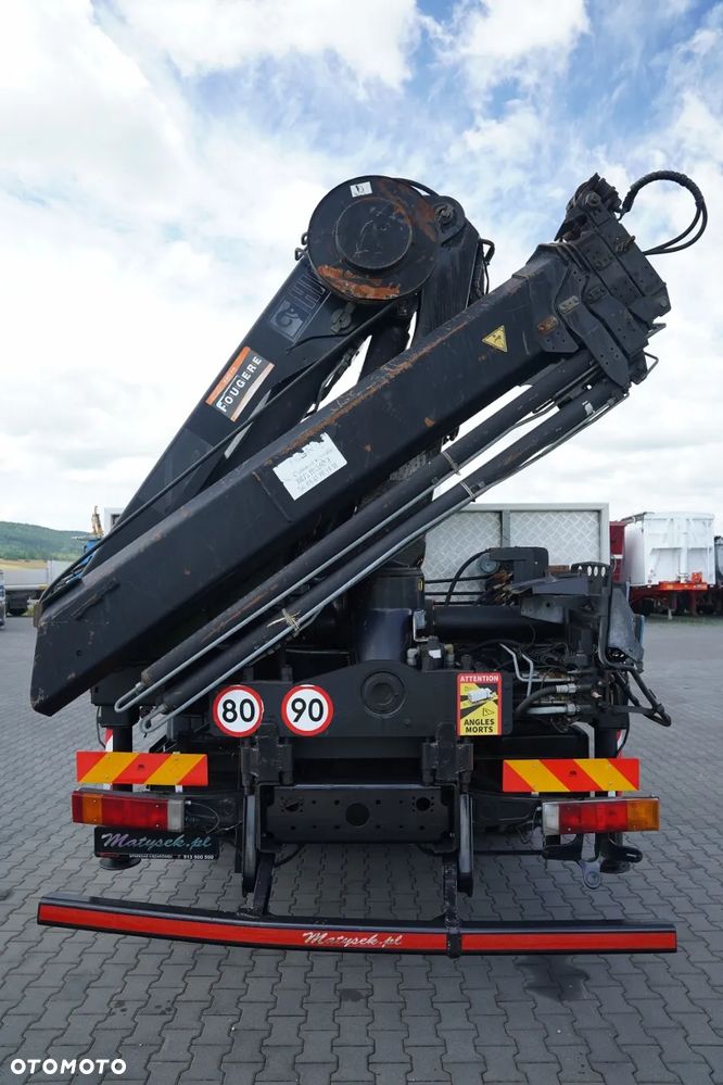 MAN TGA 35.360 /  PLATFORMA 8x4 + HDS HIAB 166 D-4 / MAX UDŹWIG: 4 600 KG /  ROTATOR / PILOT - 19