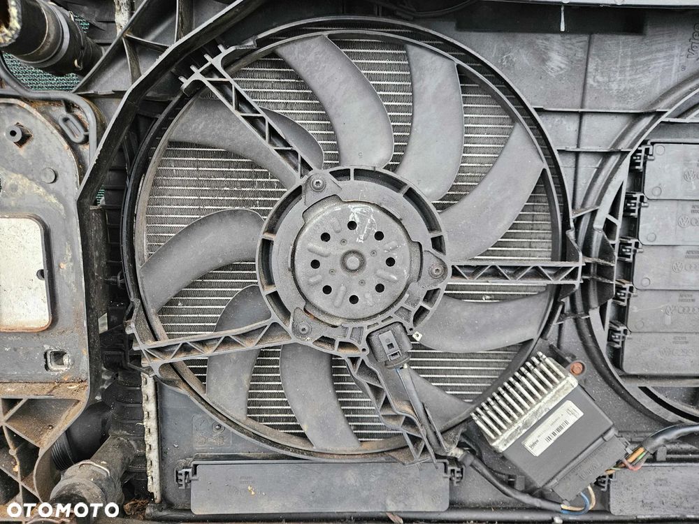 Pas Przedni Wzmocnienie Czołowe Belka Zderzaka Chłodnice Intercooler Wentylator 1.8 2.0 TFSI 2.0 TDI AUDI A4 B8 - 36