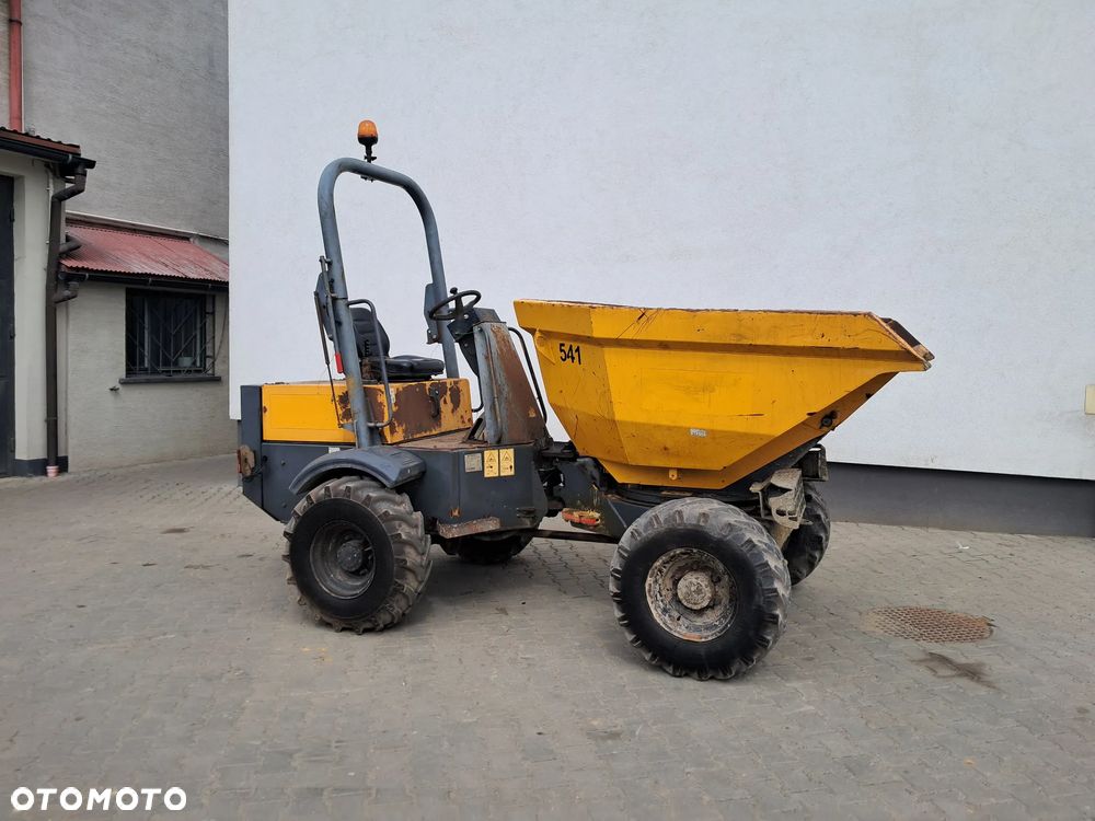 Terex TA3 SH Hydrostat / Automat wozidło budowlane obrotowe 3t tony obrót+kiper światła kierunkowskazy 4x4 silnik Kubota 44 KM mocne jazda szybka / wolna Thwaites 3 Mecalac Jcb 3T-1 3T-2 Ausa D301AHG D350 AHG 4001s DW30 DW60 6 ładne Wacker dw 30 3001s opony ładne 3 6 9 t - 1
