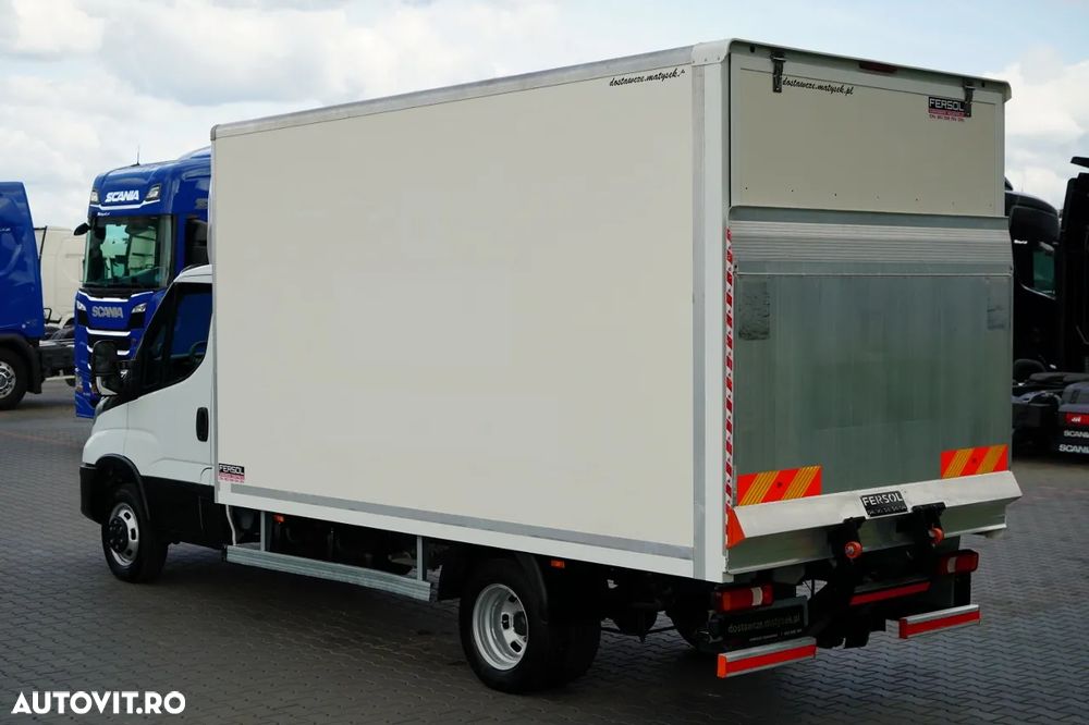 Iveco DAILY 35- 160 / KONTENER 4,3 M / WINDA DHOLLANDIA 750 KG / BLIŹNIAK / 3 MIEJSCA / SPROWADZONY / EURO 6 - 6