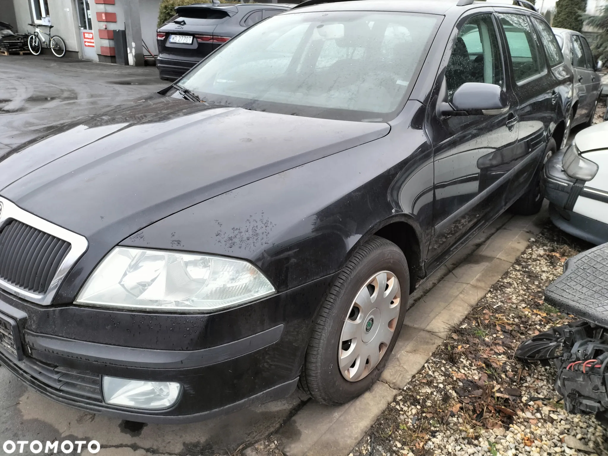 CAŁE AUTO NA CZĘŚCI LUSTERKA KIEROWNICA FOTELE LICZNIK SKODA OCTAVIA II PRZED LIFT - 3