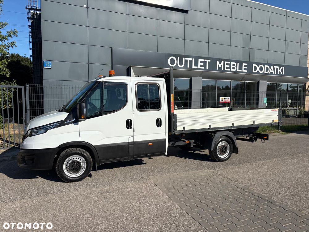 Iveco Daily 35S180, 3.0 180KM, Wywrotka, Doka 7os., HiMatic, LED, Zadbane - 4