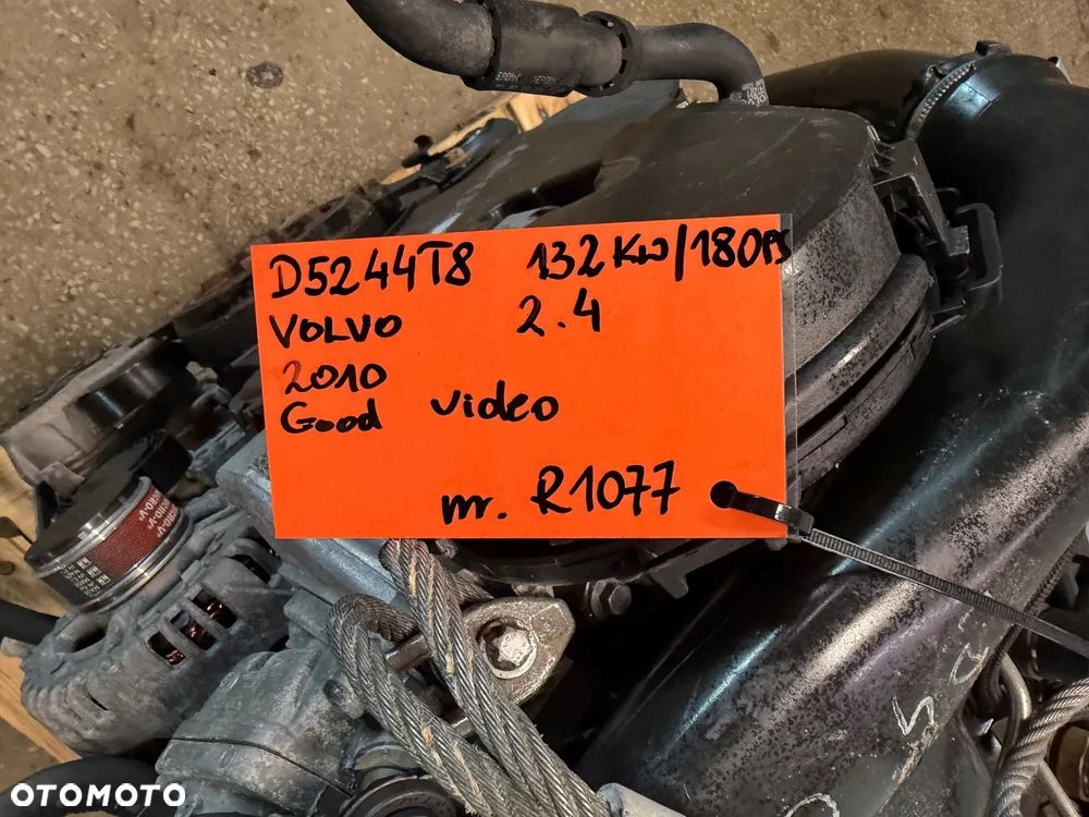 Silnik kompl Volvo film video 2.4 d5244t8 VOLVO c30 V70 III S80 XC70 XC60 2.4D5 180ps 180 - 2