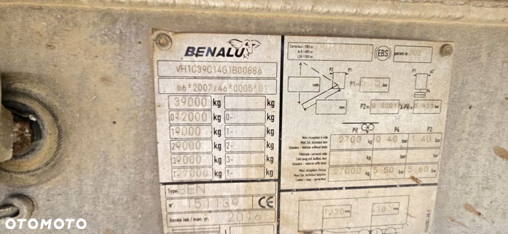 Benalu C39 c17 drzwi + alu + plandeka - 7