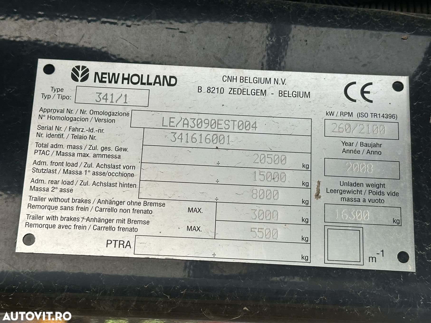 New Holland CR9060 Combina Agricola - 9