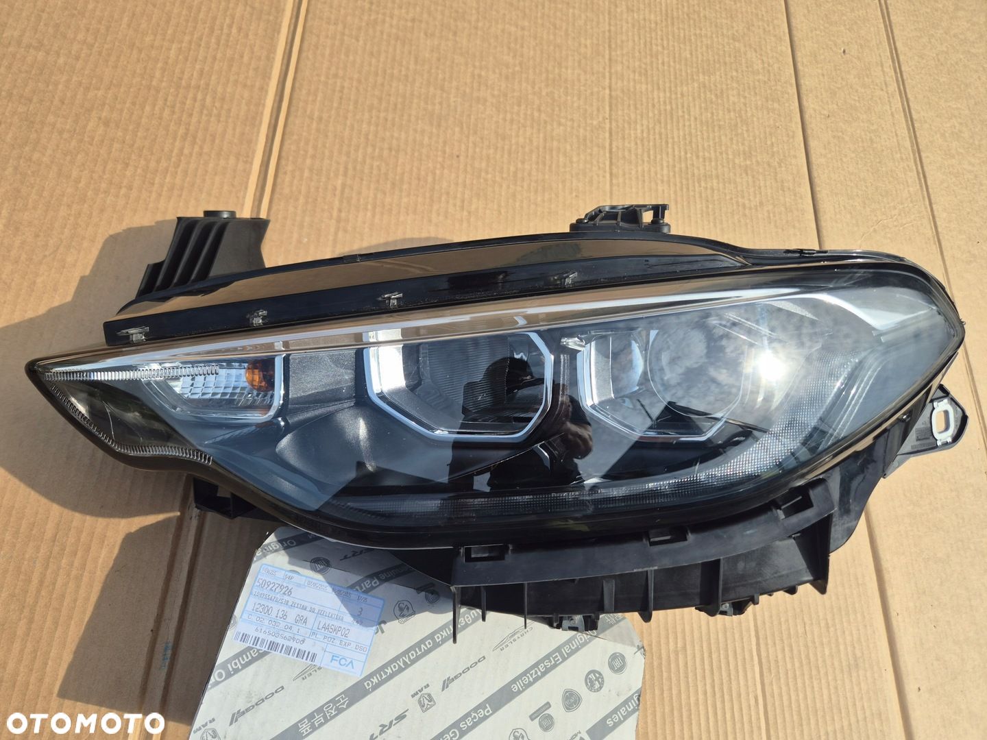 Fiat Tipo 2 lampa lewa LED. MOPAR.Soczewka H-7. - 1