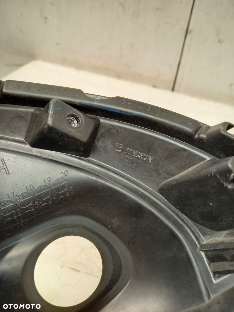Mazda II 2 LIFT kratka Prawa przod chrom prawa - 5