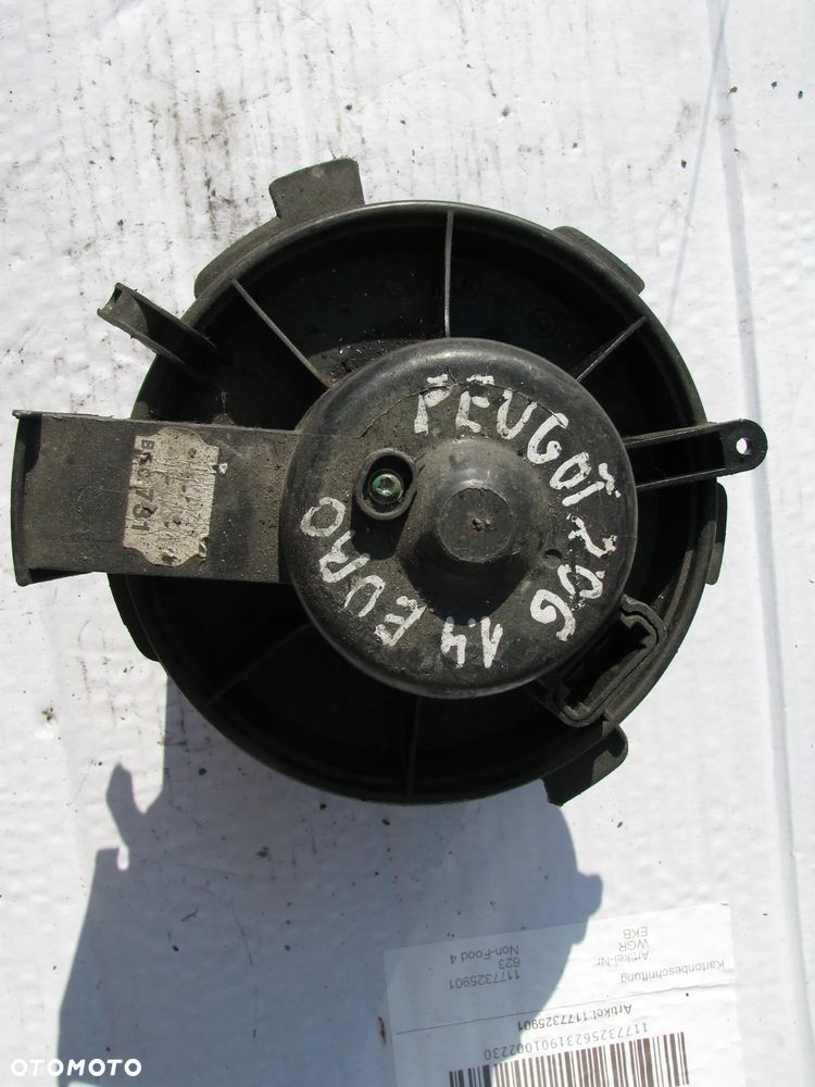 WENTYLATOR NAWIEWU DMUCHAWA PEUGEOT 206 - 1