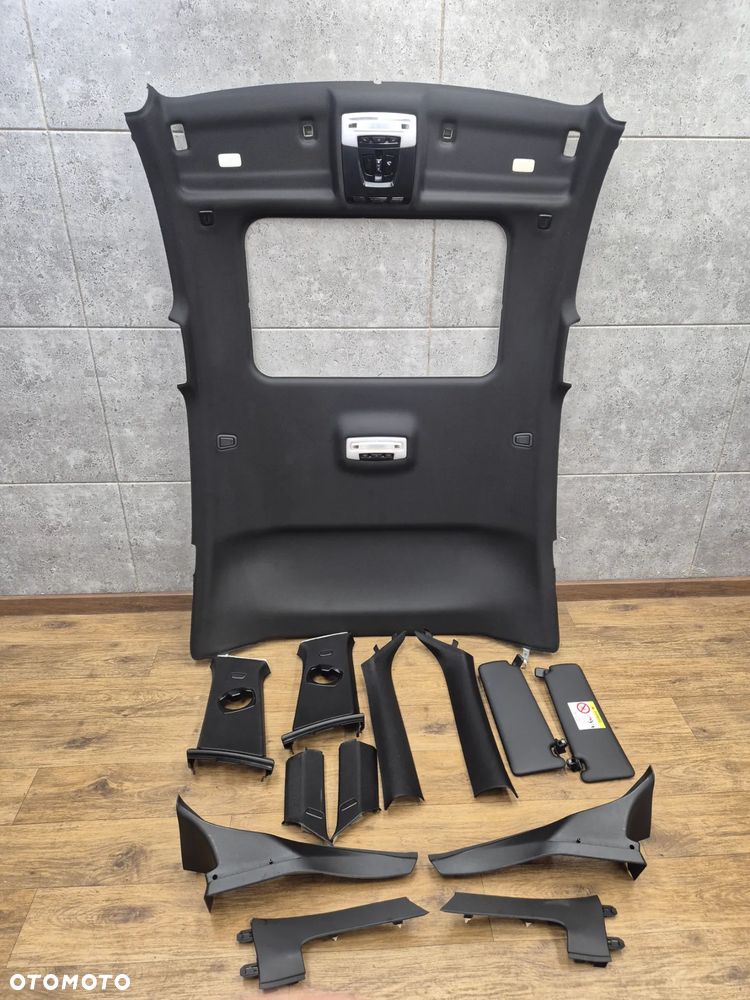 BMW F36 PODSUFITKA SZYBERDACH SUFIT CZARNA M-PAKIET KOMPLETNA Z ROLETĄ - 1