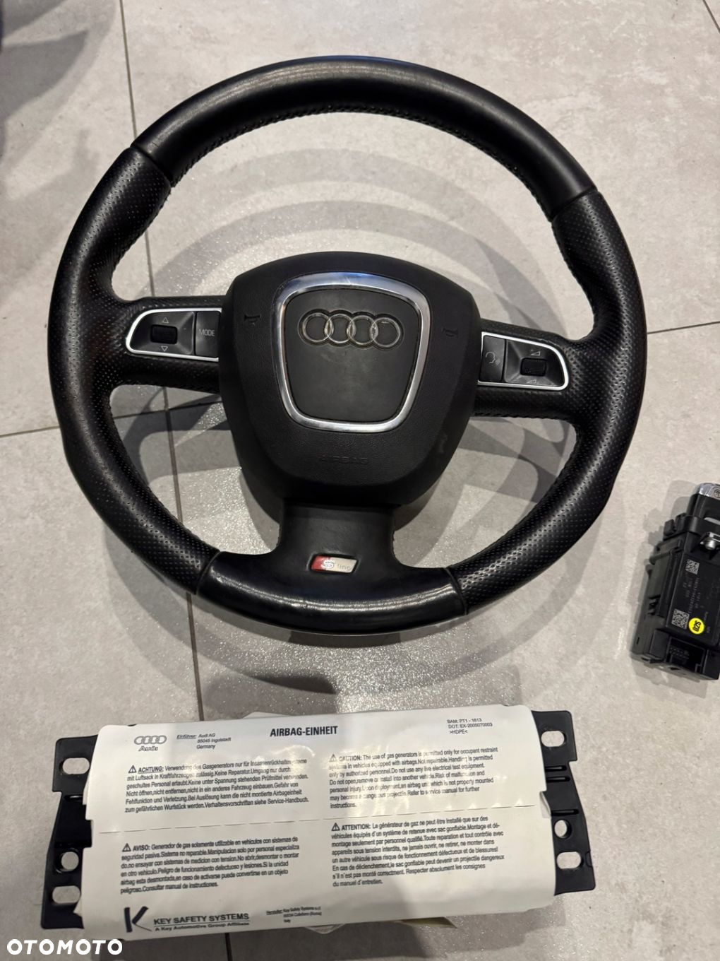 Audi A5 A4 S4 07-13r Airbag z kierownicą SLine  pasażer - 3