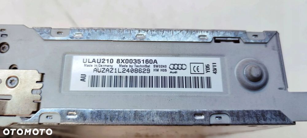 RADIO AUDI CHORUS AUDI A1 8X 8X0035160A *2* - 8