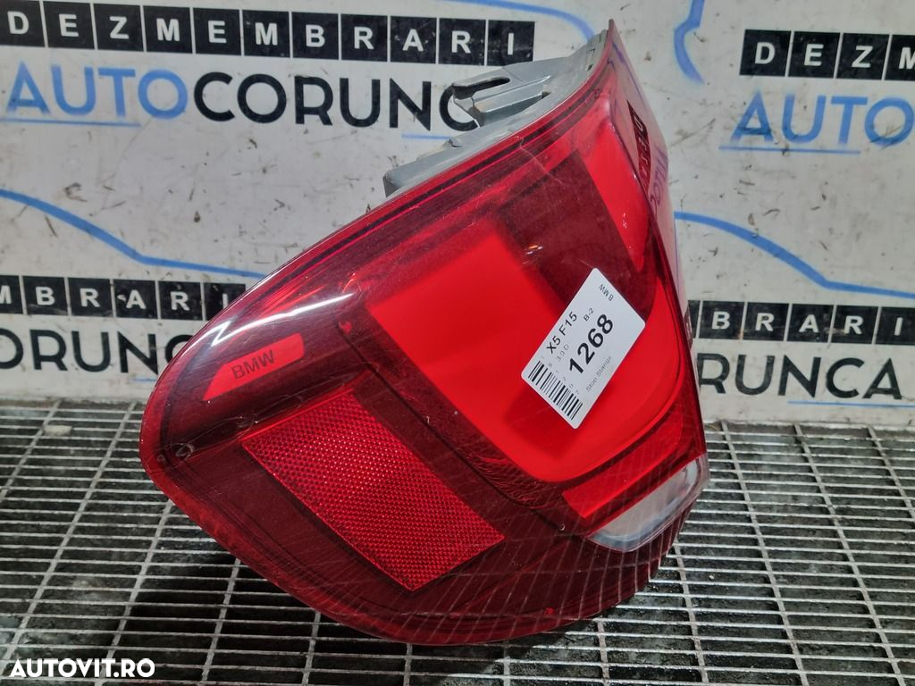 Stop Stanga BMW X5 F15 2013 - 2018 SUV 4 Usi (1268) Cu led - 3