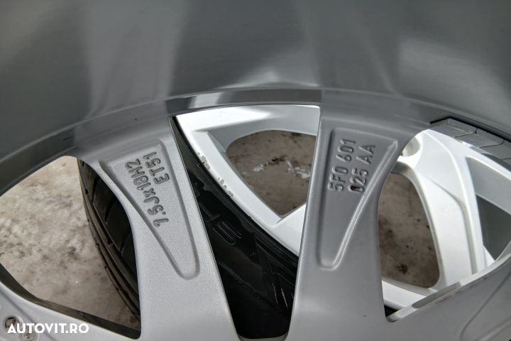 Janta aliaj cu anvelopa 18 225/40 R18 5F0601025AA 7.5JX18H2 ET51 225/ - 6