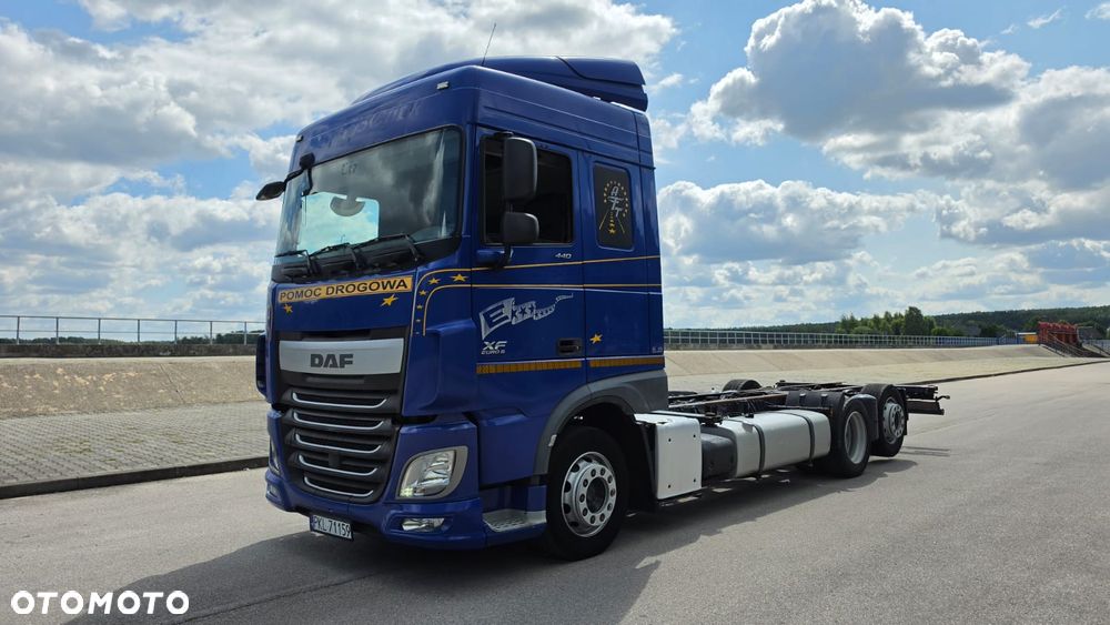 DAF DAF///XF///440///SPACE CAB///2017///BDF///RAMA POD ZABUDOWE///7.20///26000 KG///OŚ PODNOSZONA - 1