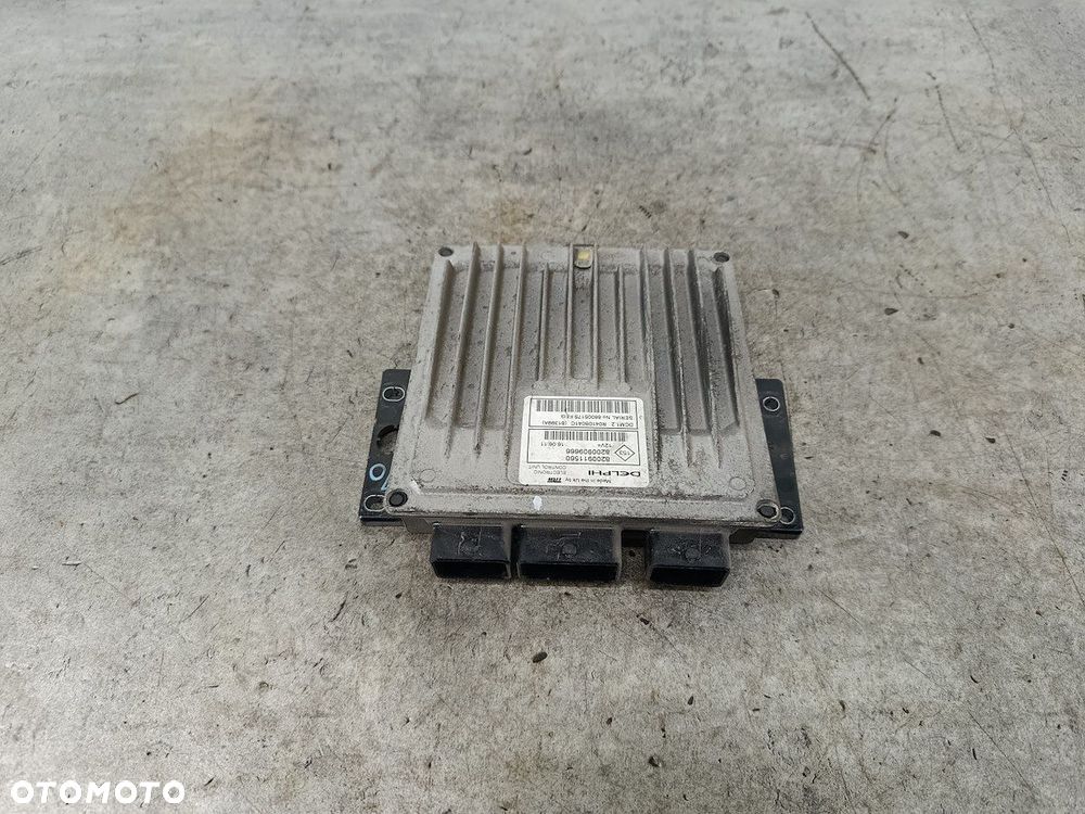 KOMPUTER, STEROWNIK RENAULT CLIO III FL 8200911560  8200909666 1.5 DCI - 1