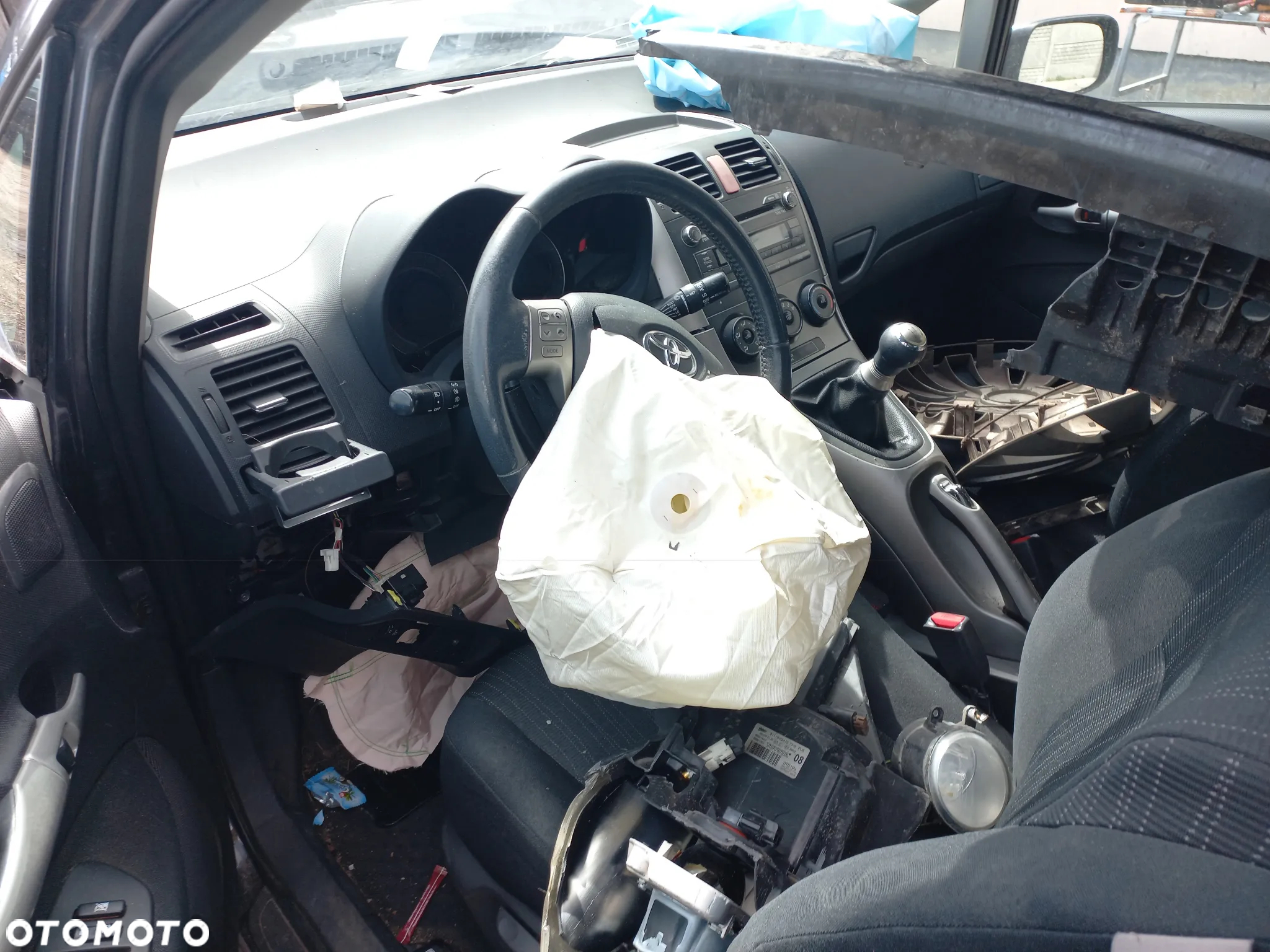 Toyota Auris 1.6 benzyna 07r 1G3 wszystkie części drzwi klapa - 6