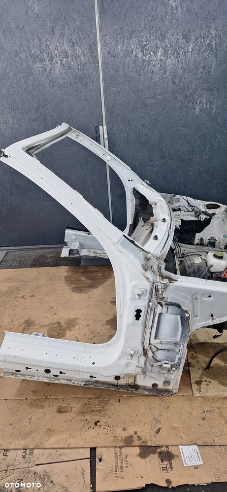BMW 4 F33 M4 F83 ĆWIARTKA FARTUCH PRAWY PRZÓD PRAWA PRZEDNIA PODŁUŻNICA ĆWIARA SŁUPEK A DACH RAMA A300 ALPINWEISS BIAŁA - 7