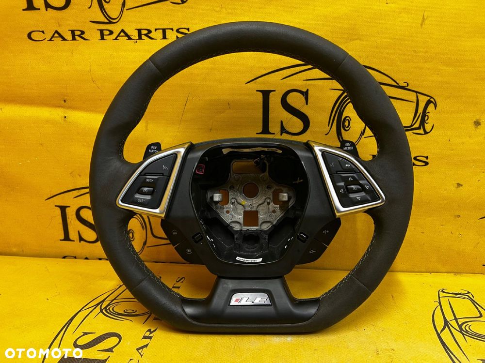 KIEROWNICA ALCANTARA MULTIFUNKCJA MANETKI CHEVROLET CAMARO VI SS 1LE 16- - 1