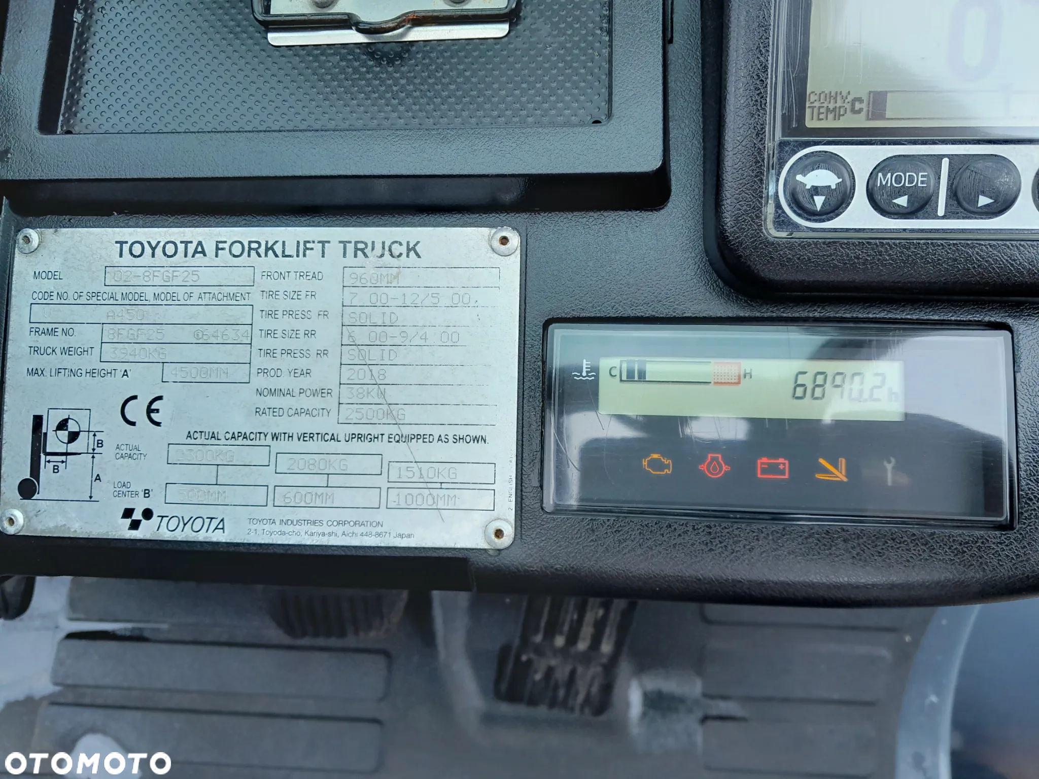 Toyota 02-8FGF25 - 10