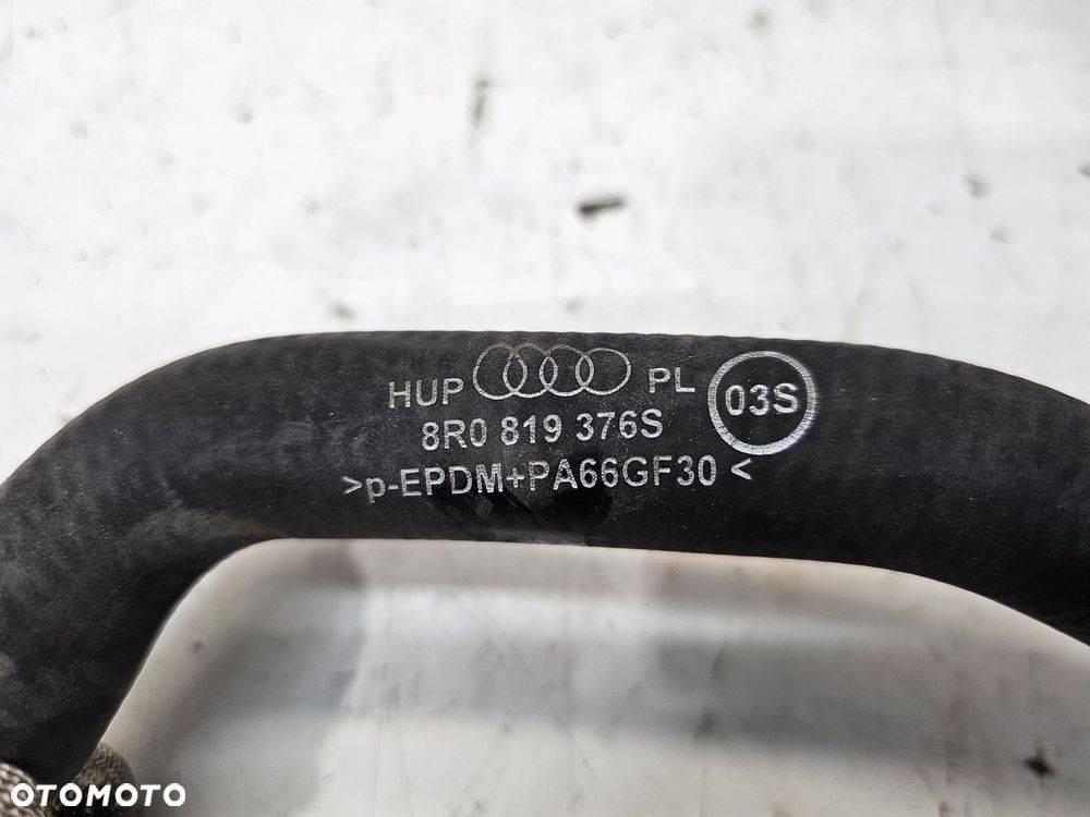 WĄŻ RURA WODY AUDI Q5 8R 2.7 3.0 TDI 8R0819376S - 4