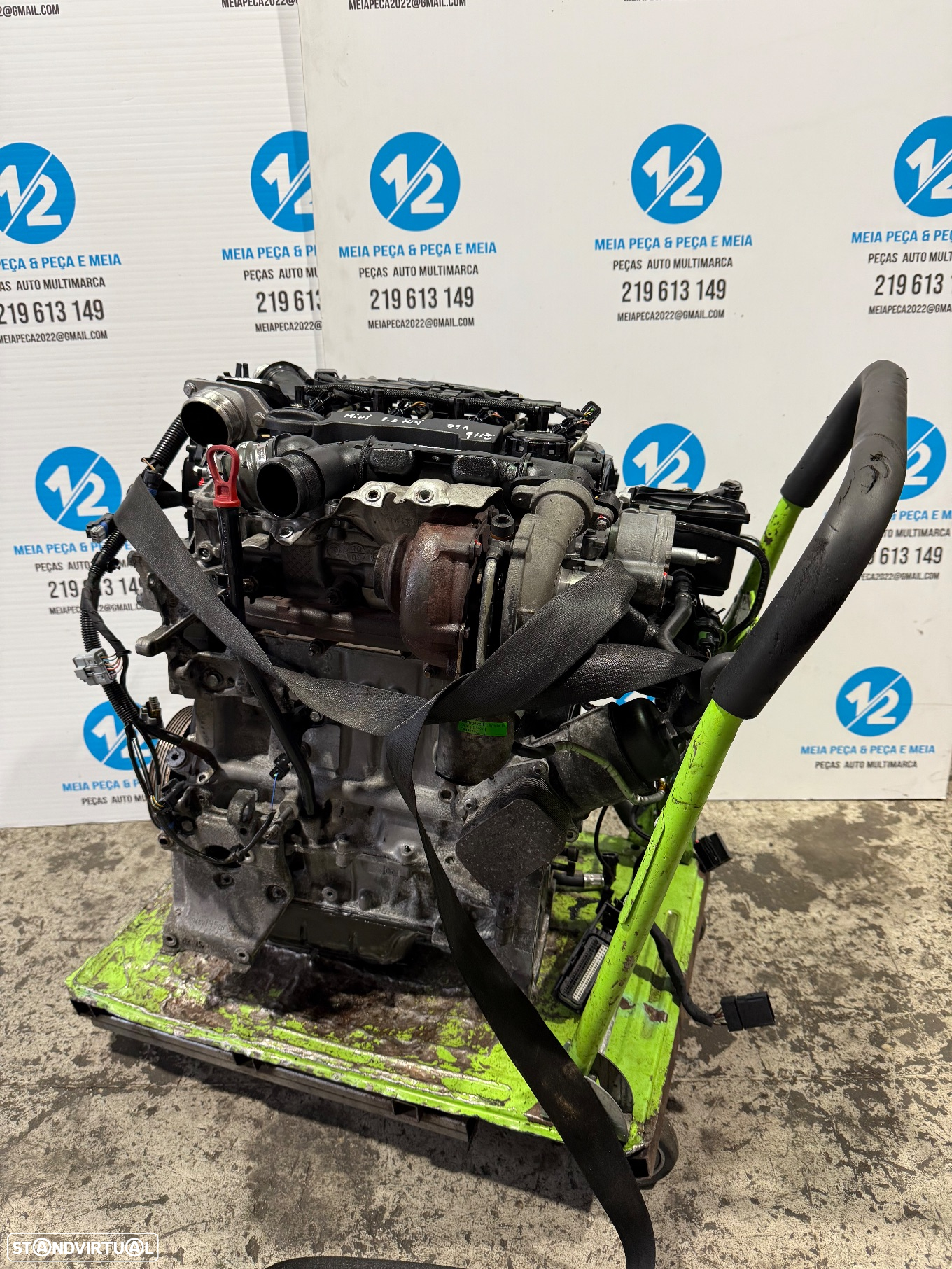 Motor Peugeot Citroen 1.6 Hdi 16 válvulas de 2011 9HZ - 3