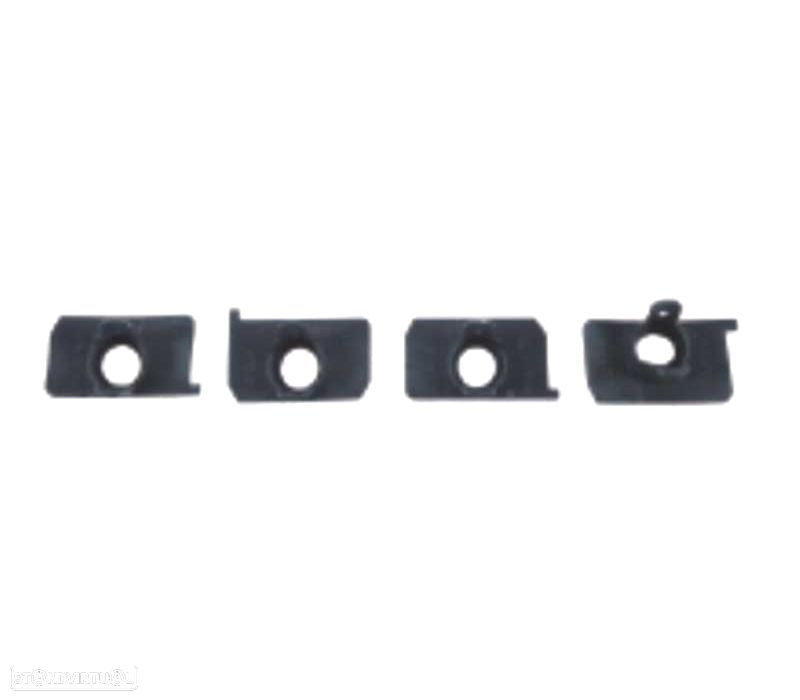 CONJUNTO 4 SUPORTES BMW E81 E87 04- M TECH PARA-CHOQUES TRASEIRO - 1