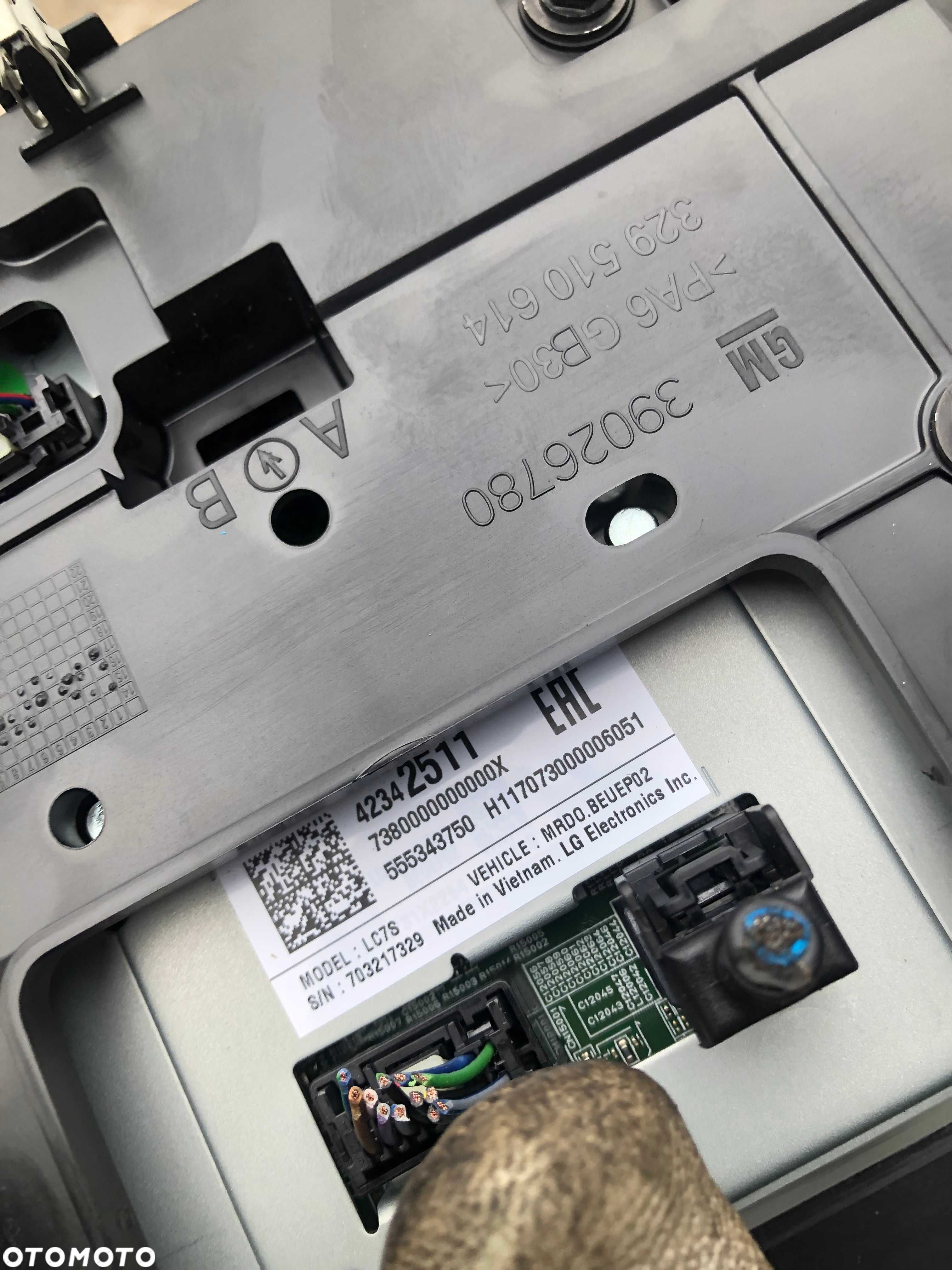Opel Astra K Wyświetlacz Ekran Monitor Radia - 2