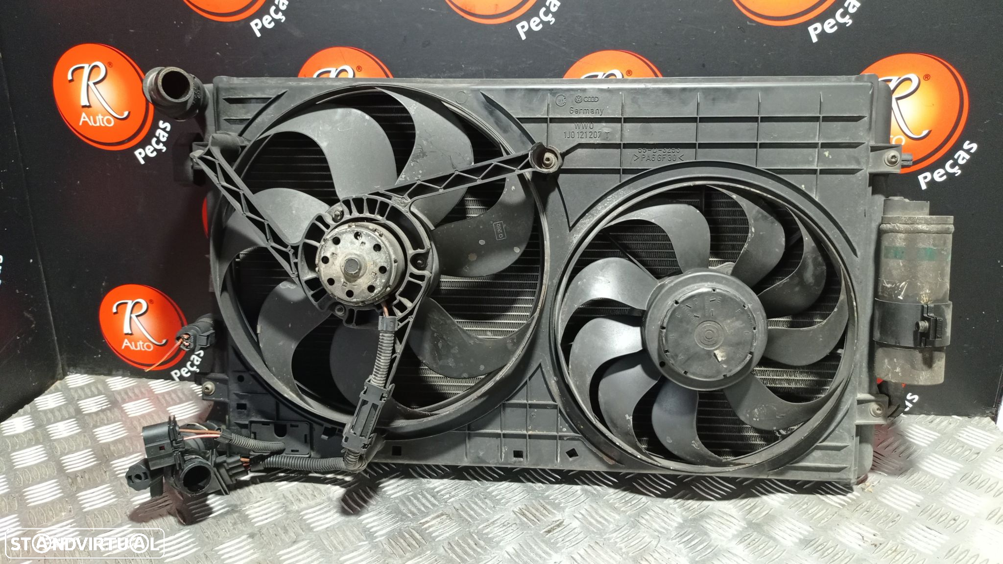 Radiador Com Termoventilador Seat Leon (1M1) - 2