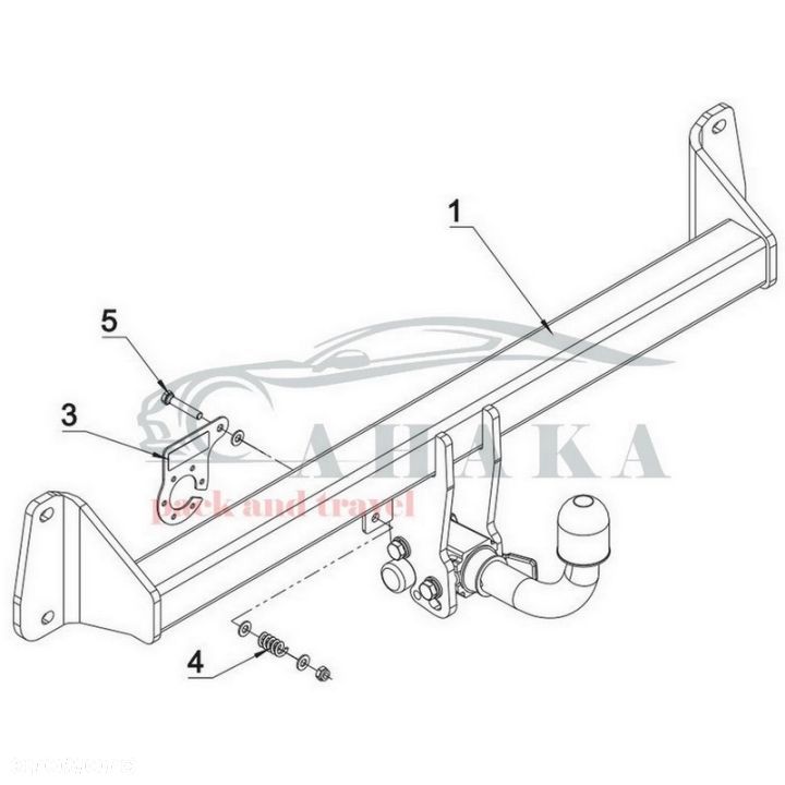 Hak Holowniczy Automat Do Bmw X1 F48 Od 2015 - 2