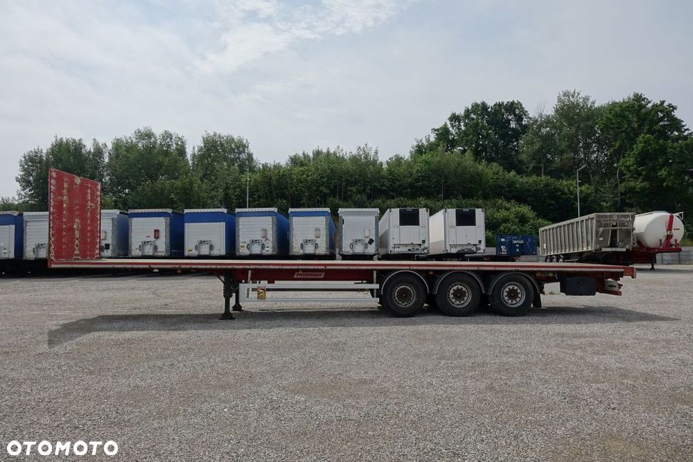 Fruehauf PLATFORMA / STANDARD / OSIE SAF / PODŁOGA WZMACNIANA - SZYNA-DESKA - 8
