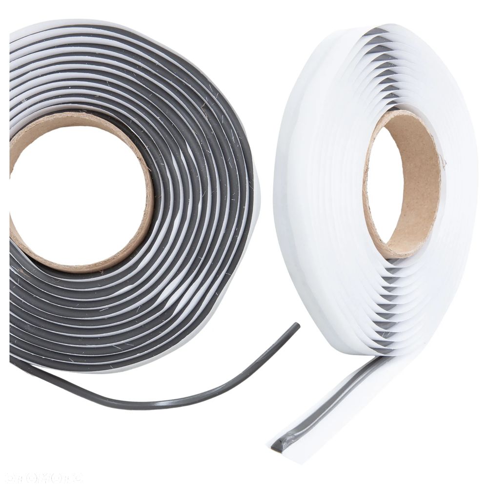 Sznur butylowy uszczelniający Bitmat do lamp szary 4mm 5m - 9