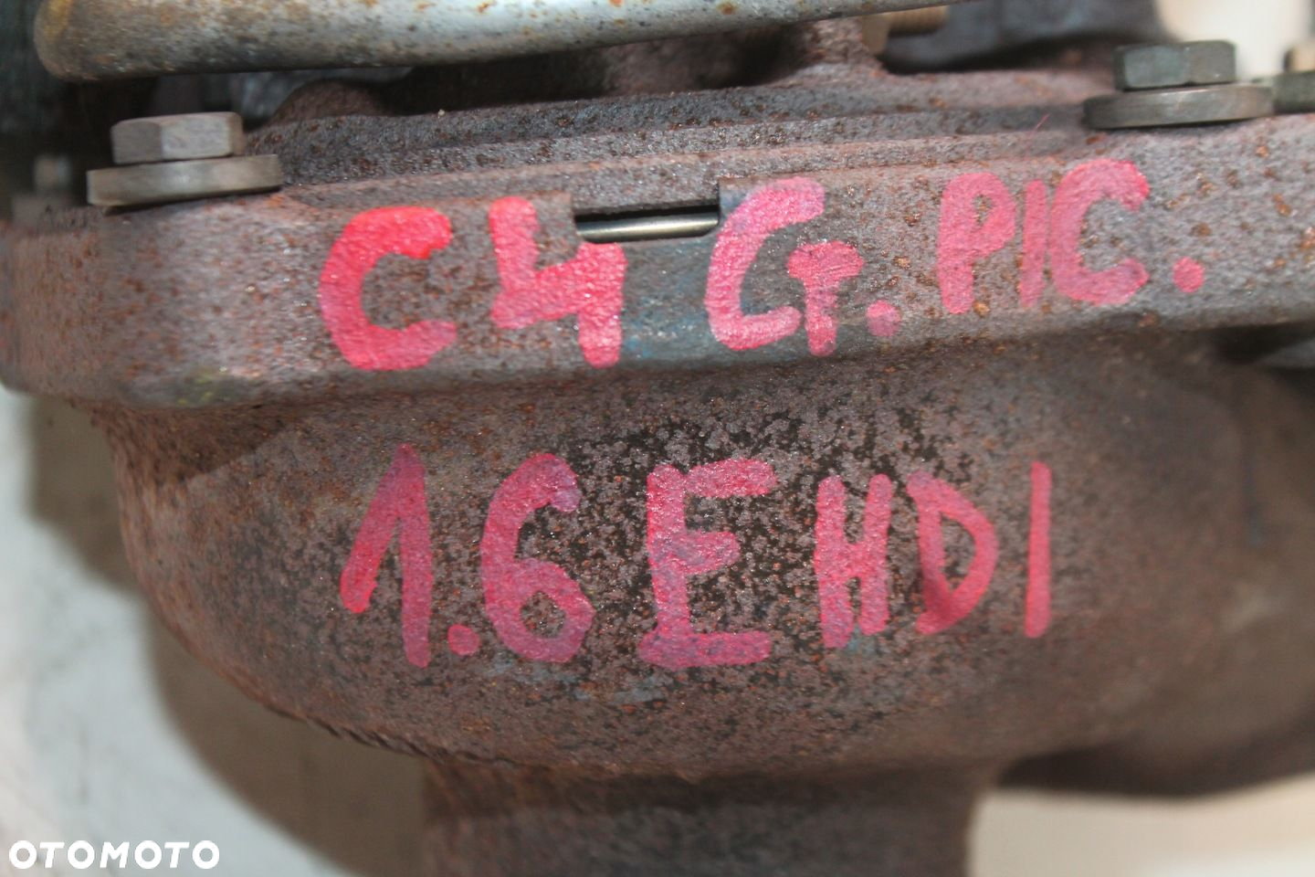 TURBOSPRĘŻARKA TURBINA 9686120680 CITROEN C4 PICASSO 1.6 EHDI 06-13 - 3