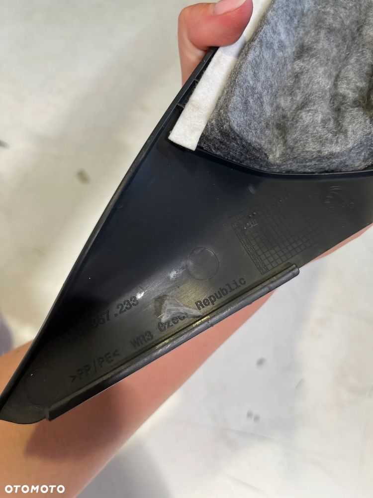 PLASTIKI WYPOSAZENIE Skoda Octavia III osłona bagażnika 5E9863459 - 11