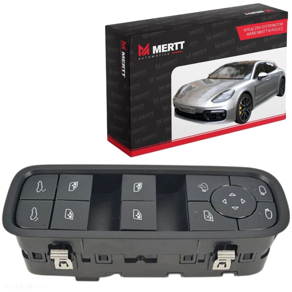 PANEL PRZYCISKI GUZIKI STEROWANIA SZYB PORSCHE PANAMERA 971 Sport Turismo - 2