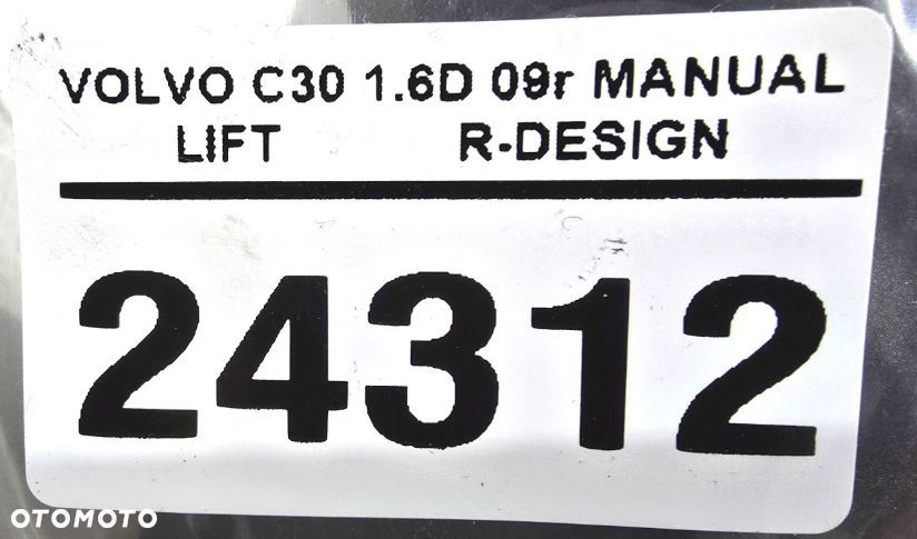 przepustnica volvo c30 1.6 d 9686487880 - 6