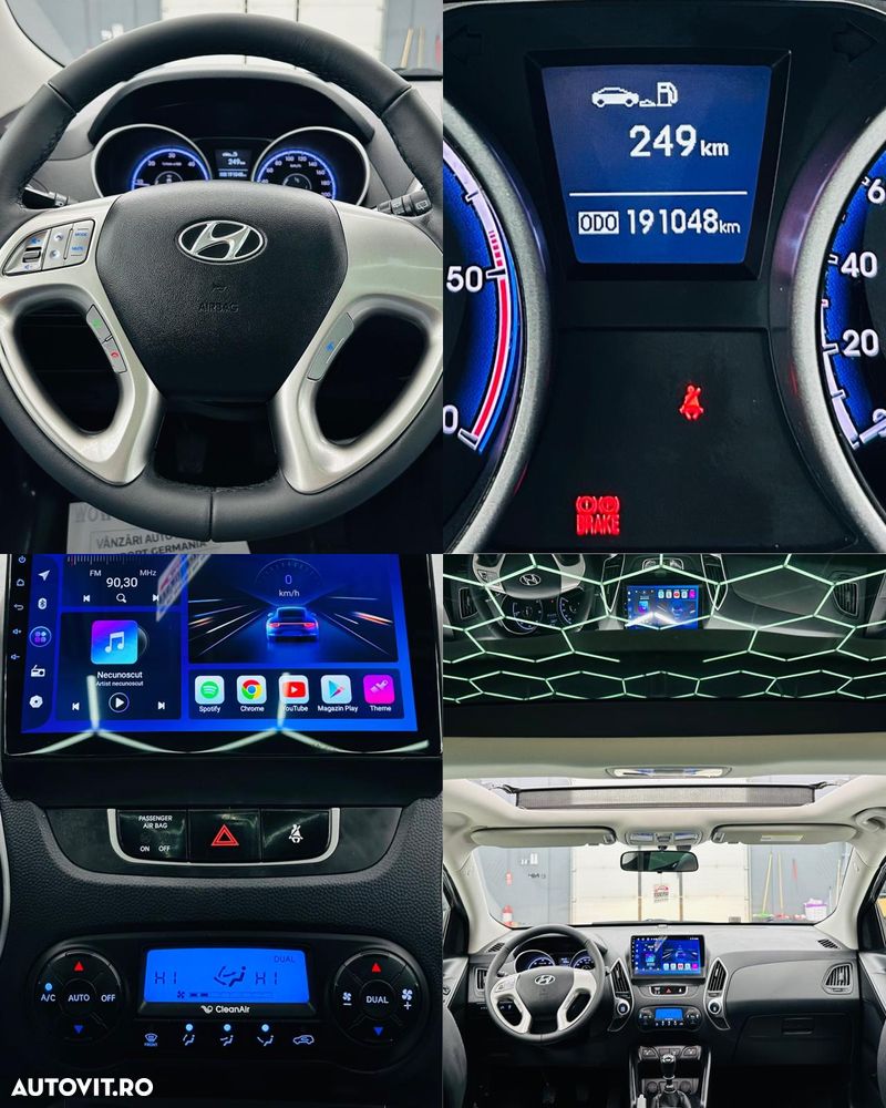 Hyundai ix35 1.7 CRDI 2WD blue Finale Gold - 8