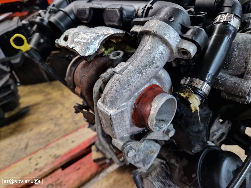 Motor usado HHJB FORD FIESTA 1.6 TDCI 90CV 16V HDI FUSION FOCUS - 9