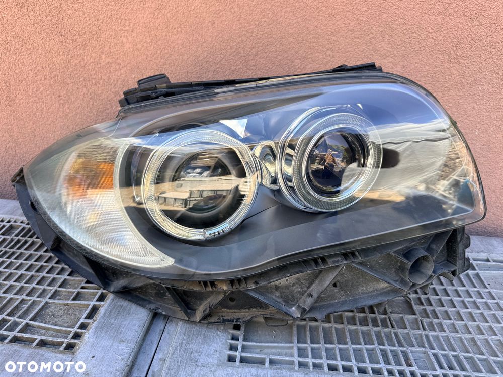 Lampa przednia BMW 1 E81 E82 E87 E88 LIFT XENON NIESKRĘTNY EUROPA VALEO - 1