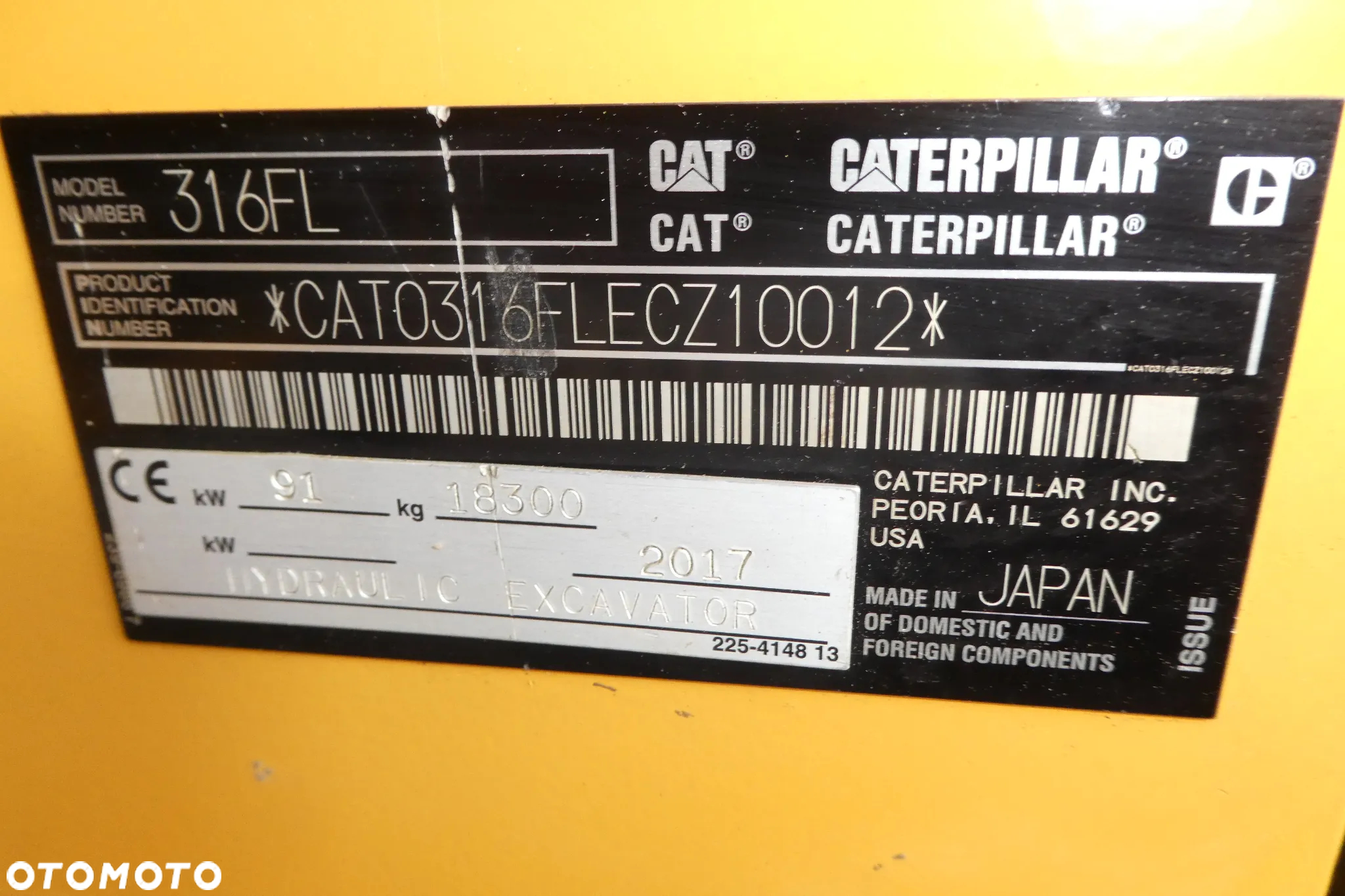 Caterpillar 316 FL - 15