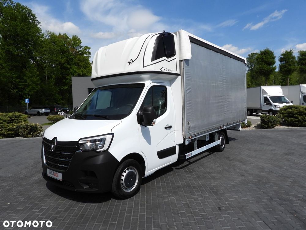 Renault MASTER  PLANDEKA 10 PALET WEBASTO TEMPOMAT LEDY PNEUMATYKA KLIMATYZACJA  165KM - 7