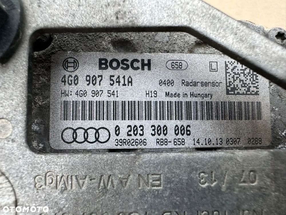 RADAR ACC SENSOR Audi RS7 C7 2013 oryginał LEWY ORYGINAŁ DEMONTAŻ - 3